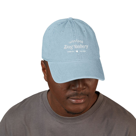 Woofpak® Denim Embroidered Dog Lovers Hat