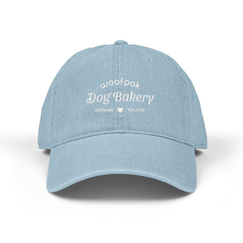 Woofpak® Denim Embroidered Dog Lovers Hat