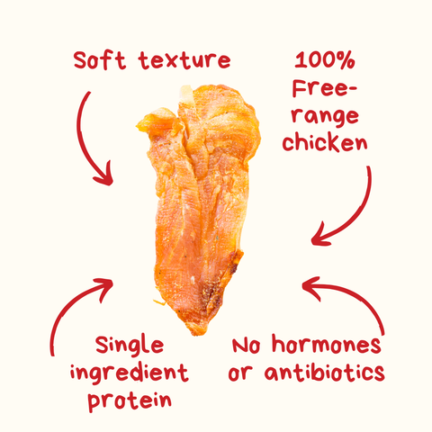 Chicken Jerky, 6oz Bag