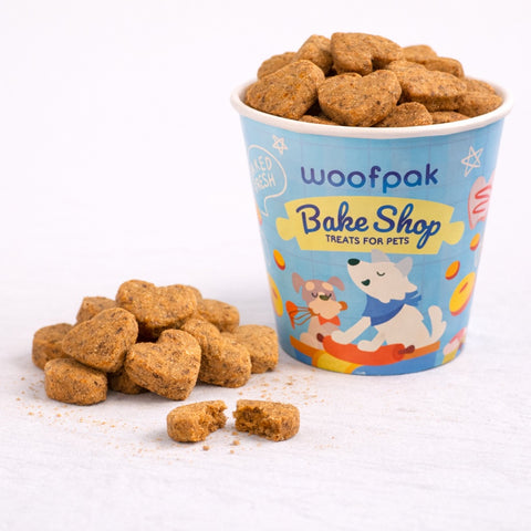 Bacon & PB Heart Cookies