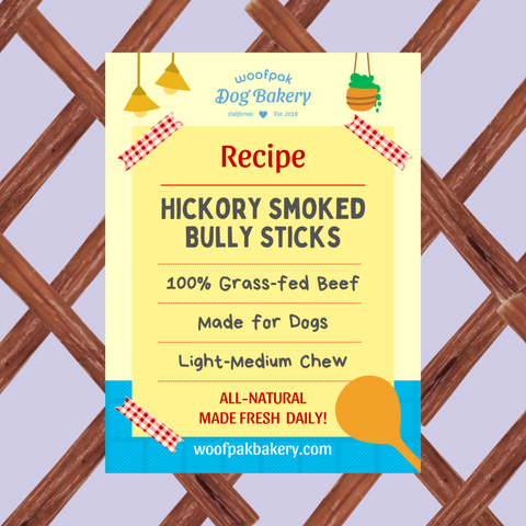 Hickory Smoked Beef Bully Sticks