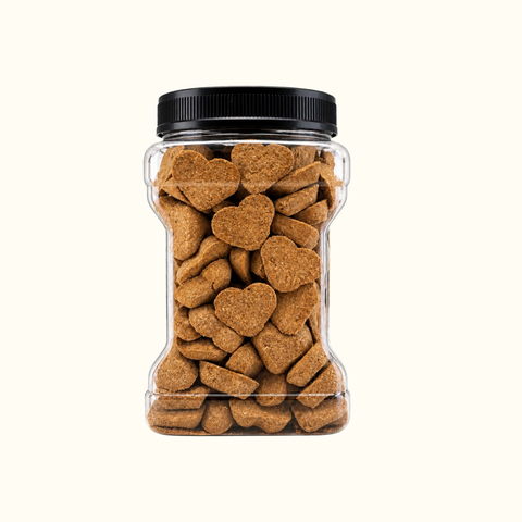Peanut Butter & Bacon Heart Cookies, 24 oz