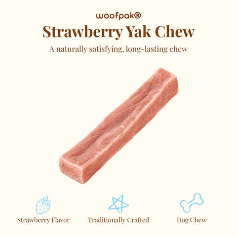 Strawberry Yak Chew